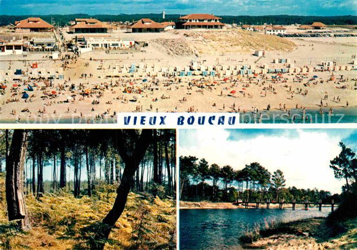 Vieux-Boucau-les-Bains La plage Un sous bois La passerelle