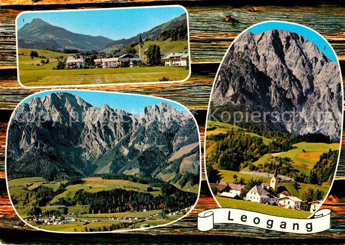 Leogang mit Spielberg Steinberge und Birnhorn