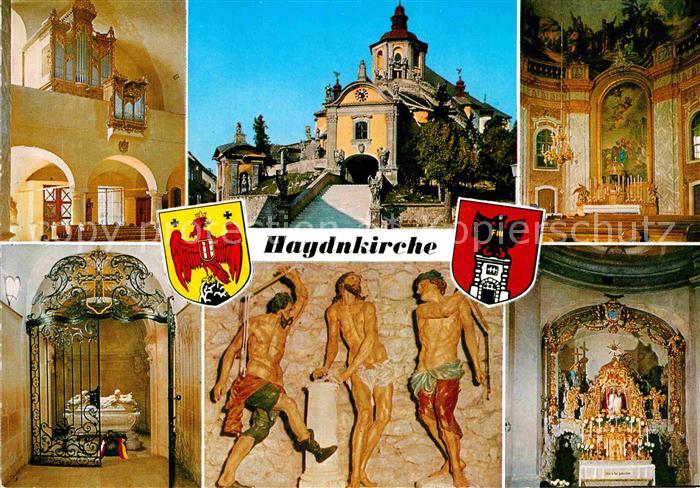 Eisenstadt Haydnkirche Orgel Vorderfront Hochaltar Gnadenkapelle