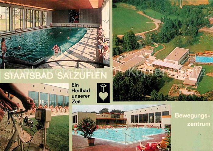 Bad Salzuflen Hallenbad Fliegeraufnahme Schwimmbad