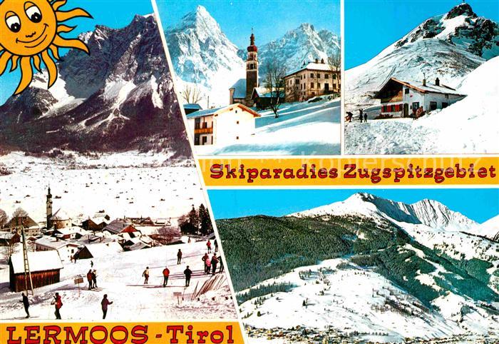 Lermoos Tirol Skiparadies Zugspitzgebiet Ortsmotive