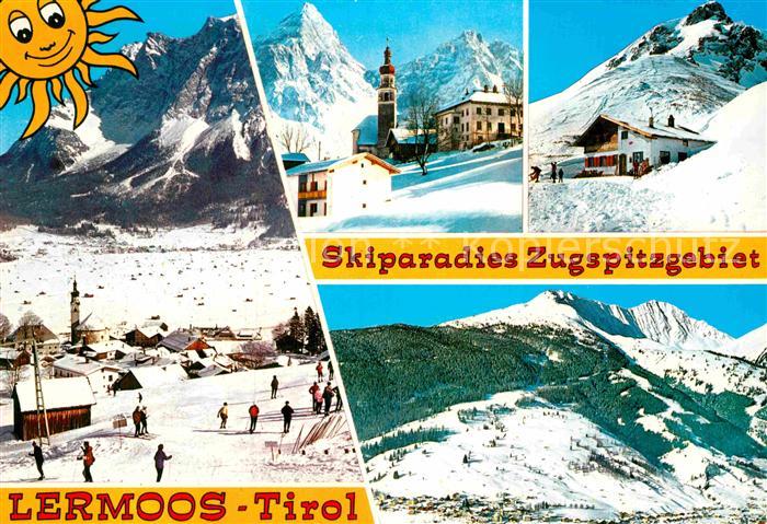 Lermoos Tirol Panorama Kirche Berghaus