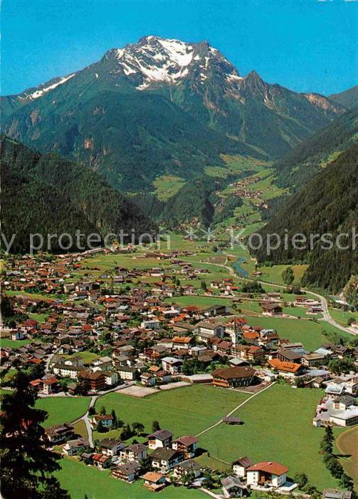 Mayrhofen Zillertal mit Gruenberg