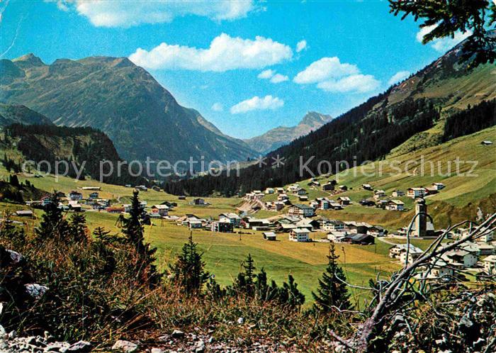 Lech Vorarlberg mit Mehlsack