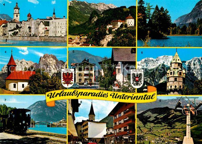 Rattenberg Inn Kufstein Reinthasersee Kramsach Antoniuskapelle Reith Solbad Hall