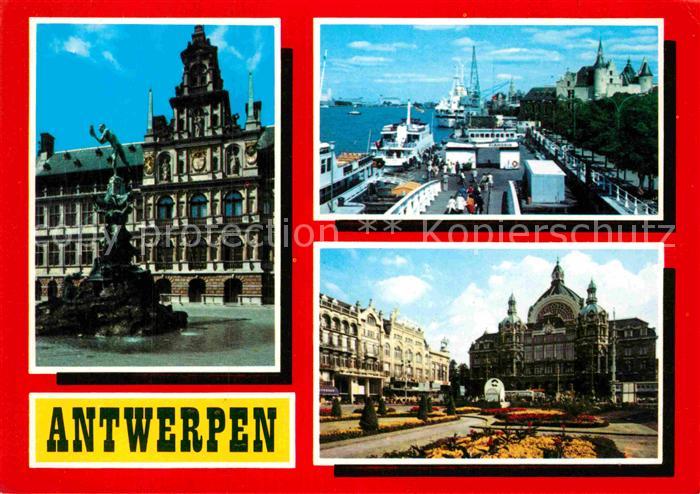 Antwerpen Anvers Teilansichten