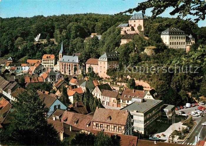 Blankenheim Ahr Teilansicht mit Jugendburg
