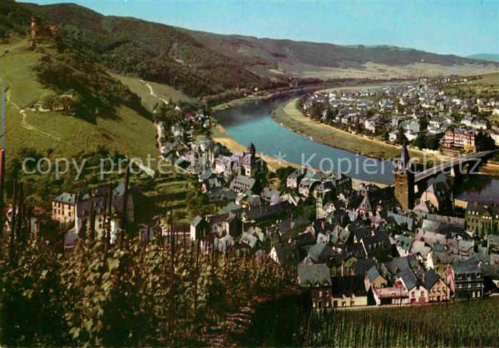 Bernkastel-Kues Moselpartie Panorama