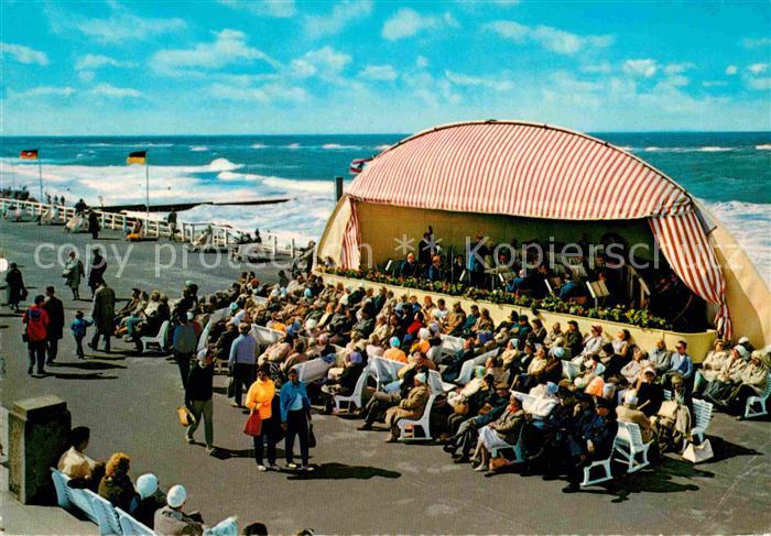 Sylt Kurkonzert auf der Westerlaender Promenade