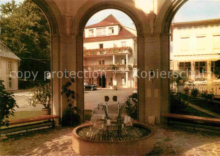 Bad Peterstal-Griesbach Sophienquelle und Sanatorium