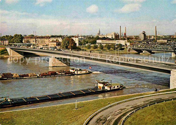 Kehl Rhein Europabruecke Kehl Strassburg