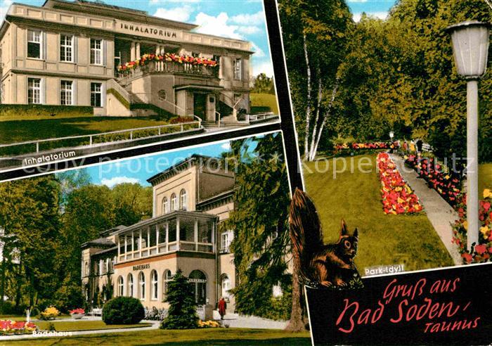Bad Soden Taunus Inhalatorium Badehaus Park Idyll