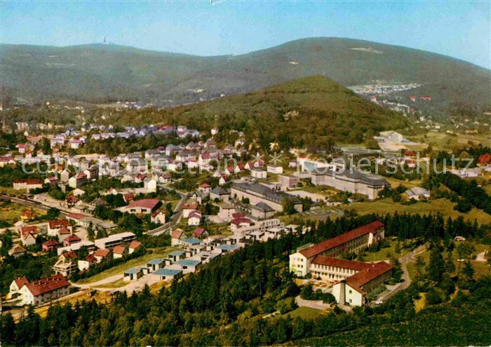 Koenigstein Taunus Fliegeraufnahme mit Haus Koenigstein