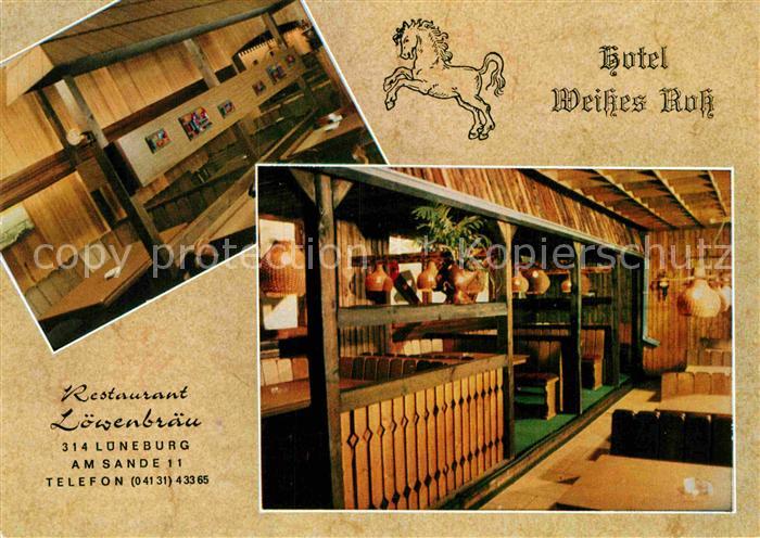 LueNEBURG  CITY Restaurant Loewenbraeu Hotel Weisses Ross