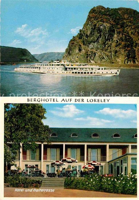 Loreley Lorelei Berghotel Rheinpartie