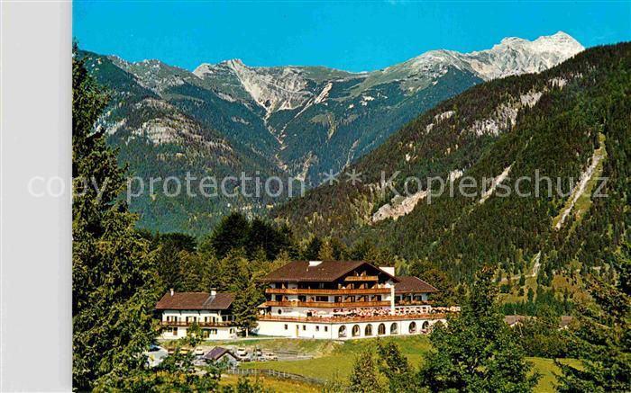 Mittenwald Bayern Bergasthaus und Cafe Groebl-Alm