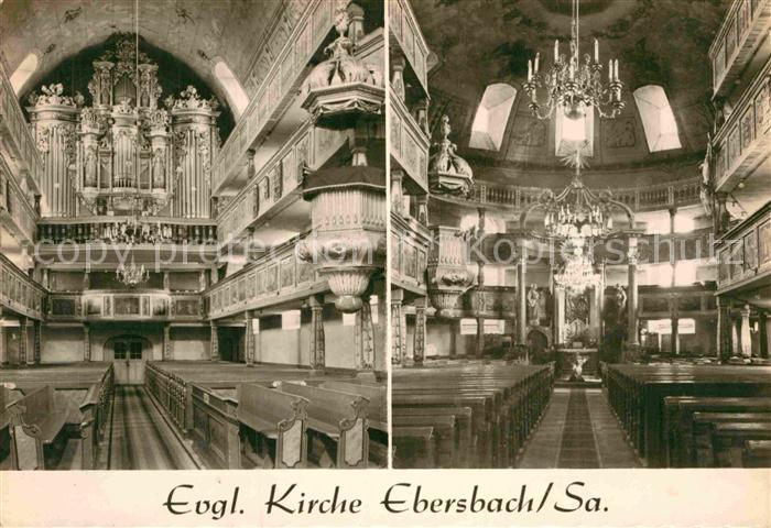 Ebersbach Grossenhain Kirche innen