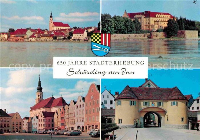 Schaerding 650 Jahre Stadterhebung Stadtplatz Silberzeile