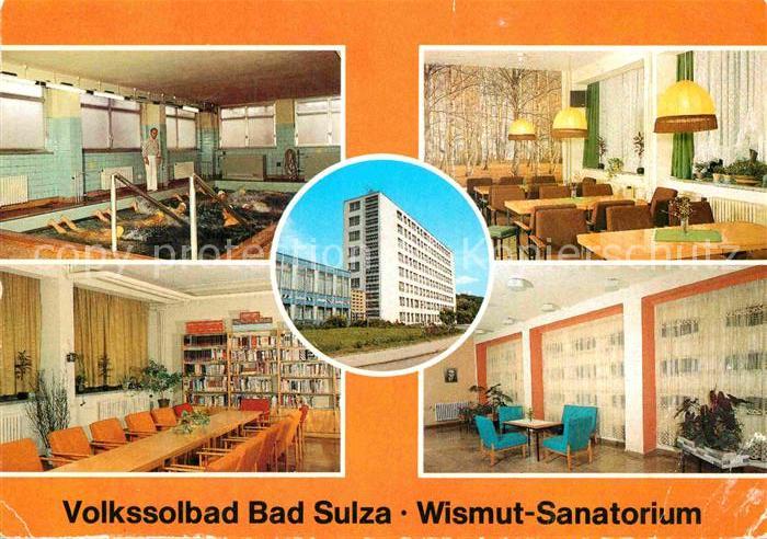 Bad Sulza Wismut Sanatorim Schwimmhalle