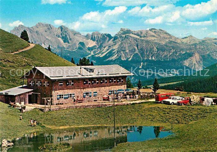 Seiser Alm Dolomiten Rifugio Molignon Huette