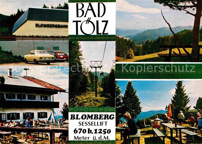 Bad Toelz Blomberg Sessellift