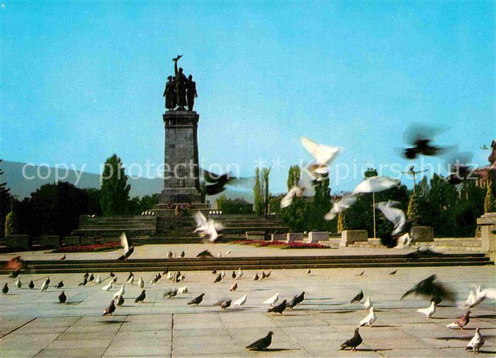 Sofia Sophia Denkmal der Sovjetarmee