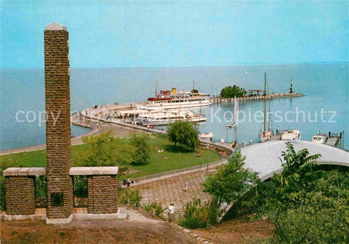 Tihany Schiffsanlegestelle Plattensee Balaton