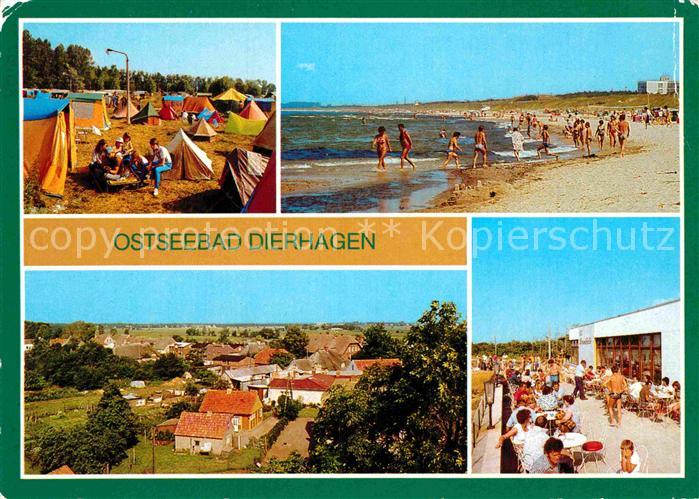 Dierhagen Ostseebad Strand Camping Restaurant Strandhalle