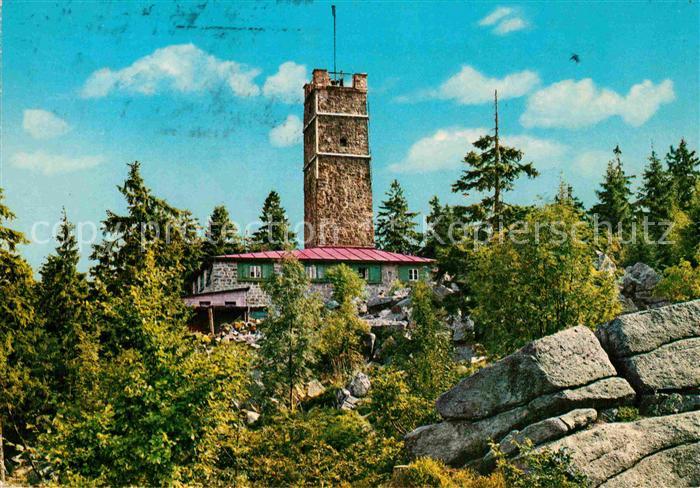 Ochsenkopf Asenturm im Fichtelgebirge