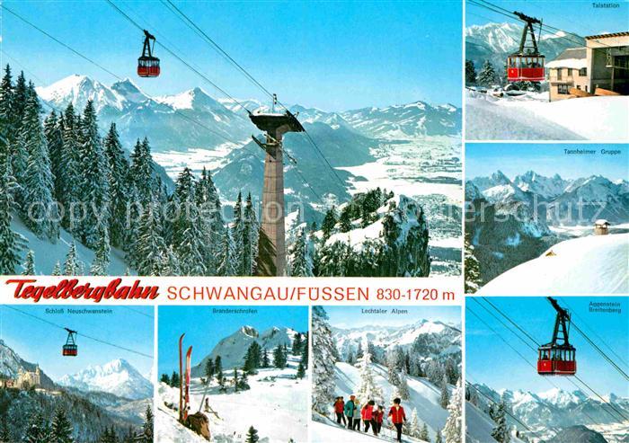 Fuessen Allgaeu Tegelbergbahn Schwangau
