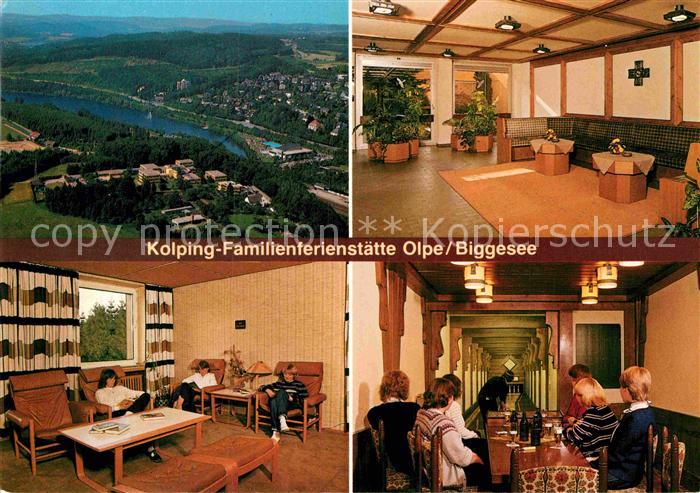 Olpe Biggesee Kolping Familienferienstaette Fliegeraufnahme