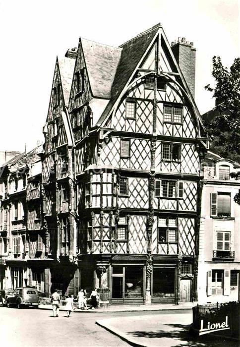 Angers Celebre Maison d`Adam Fachwerk