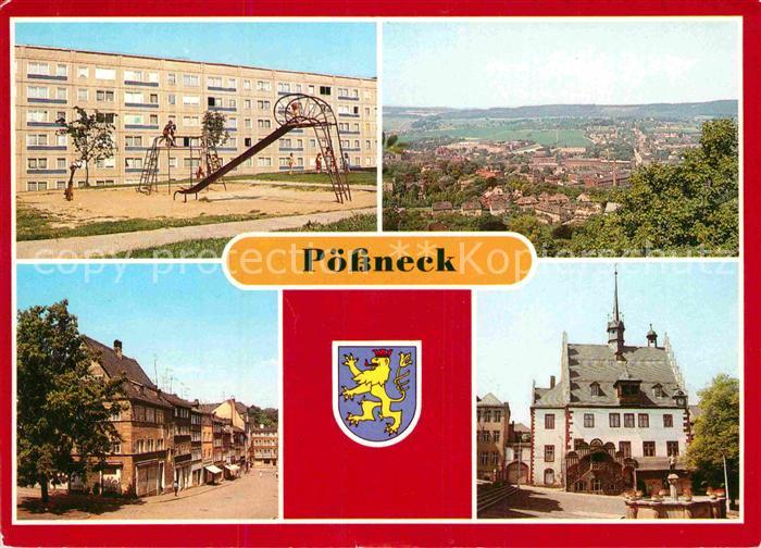 Poessneck Schuhgasse Rathaus