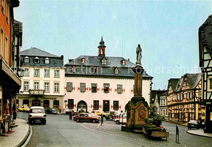 Linz Rhein Marktplatz Fachwerk