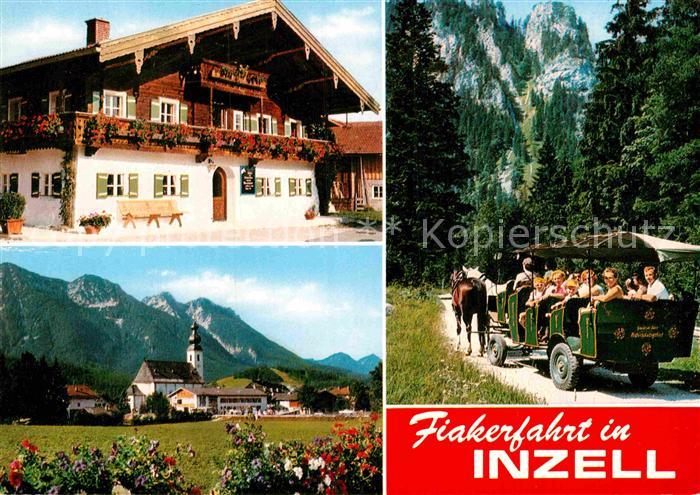 Inzell Fiakerfahrt Bauernahus