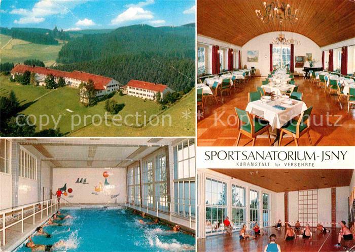 Isny Allgaeu Sportsanatorium Turnhalle Schwimmbad