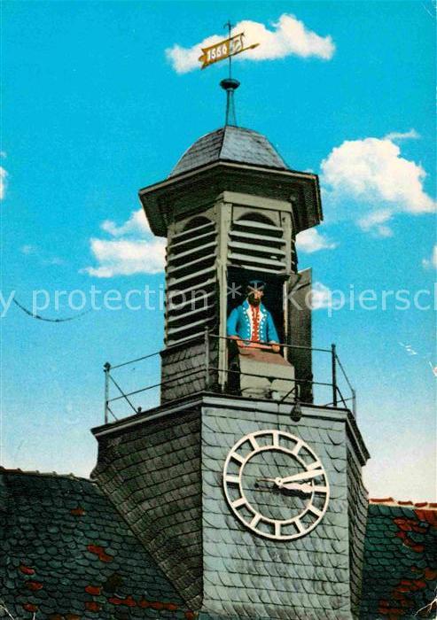 Melsungen Fulda Rathaustuermchen mit Bartenwetzer