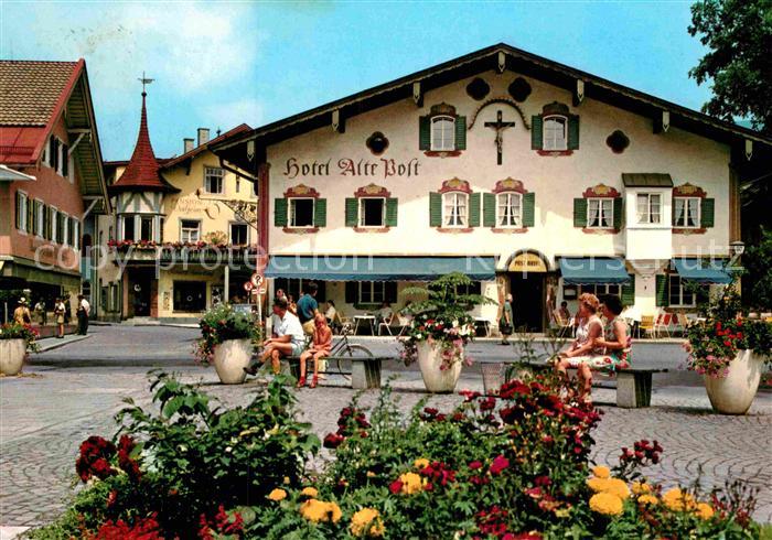 Oberammergau Dorfplatz Passionsspielort
