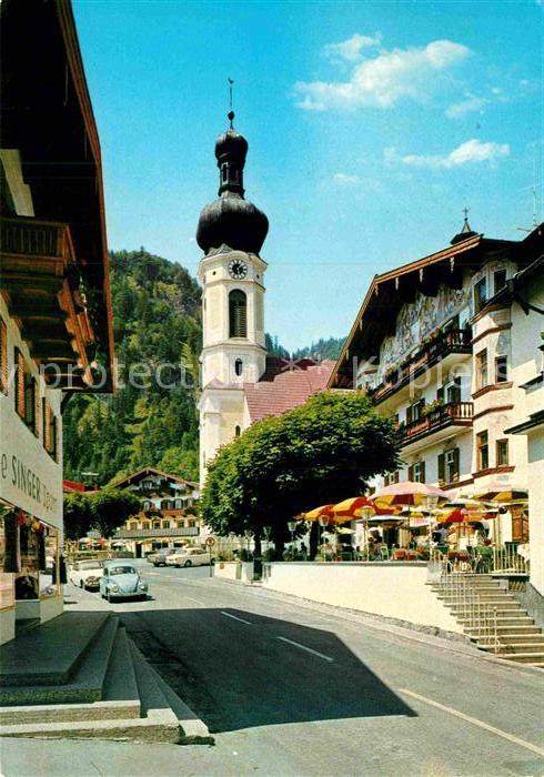 Reit Winkl Dorfpartie mit Kirche