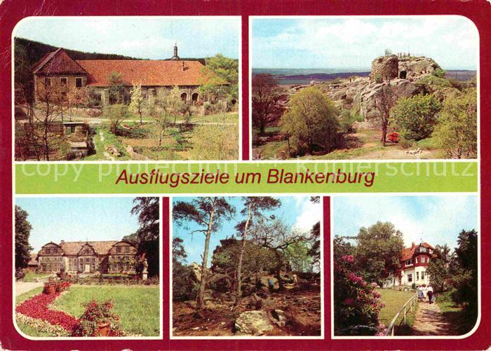 Blankenburg Harz Kloster Michaelstein Burgruine Regenstein Kleines Schlossmuseum