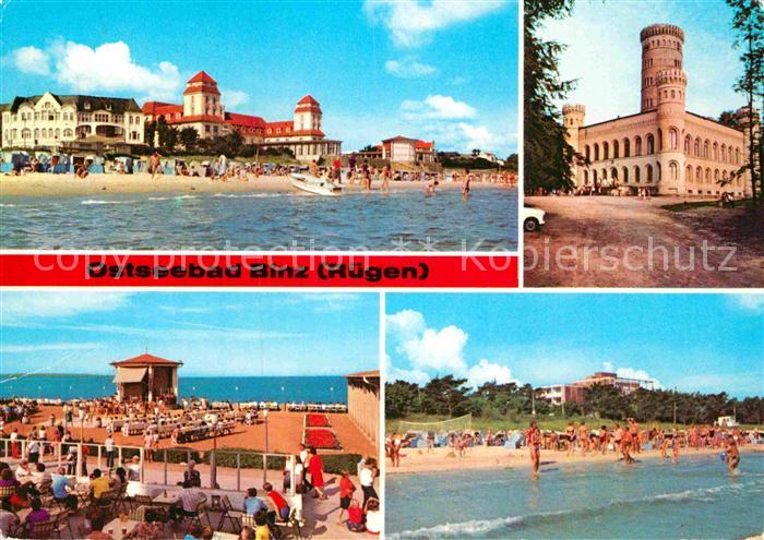 Binz Ruegen Strand Jagdschloss-Granitz Konzertplatz