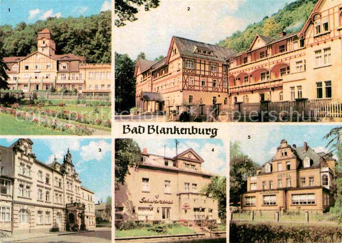 Bad Blankenburg FDGB-Heime Am Goldberg Albert-Haehnel Magnus-Poser Schwarzatal H