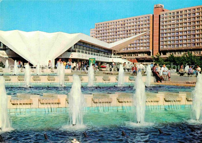 BERLIN  CITY Wasserspiele vor dem Fernsehturm