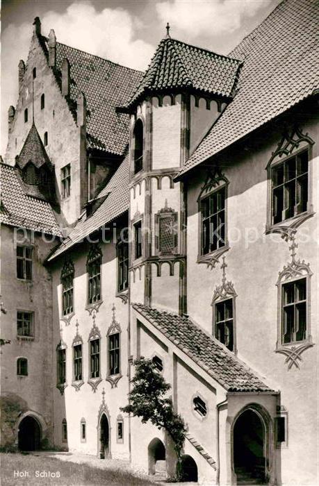 Fuessen Allgaeu Hohes Schloss
