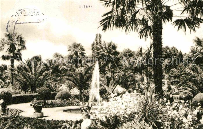 Bad Pyrmont Kurpark Im Palmengarten