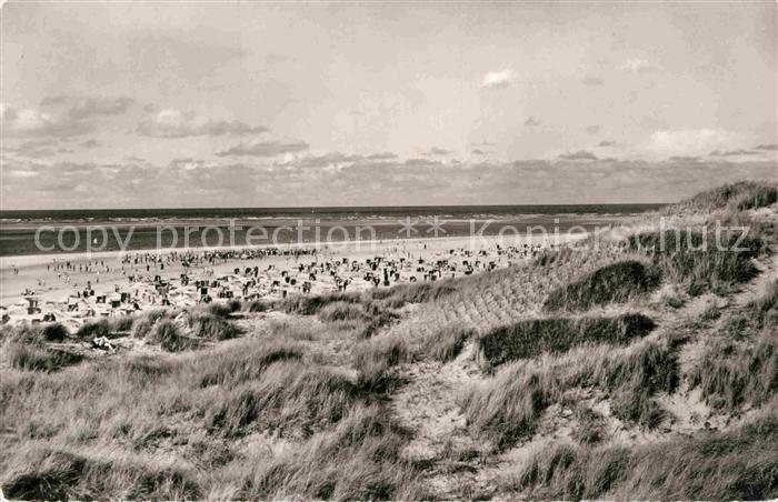 Langeoog Nordseebad Strand Duenen