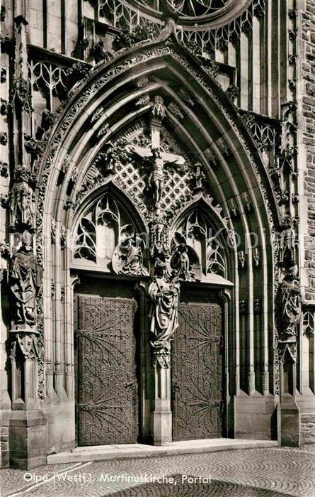 Olpe Biggesee Martinuskirche Portal