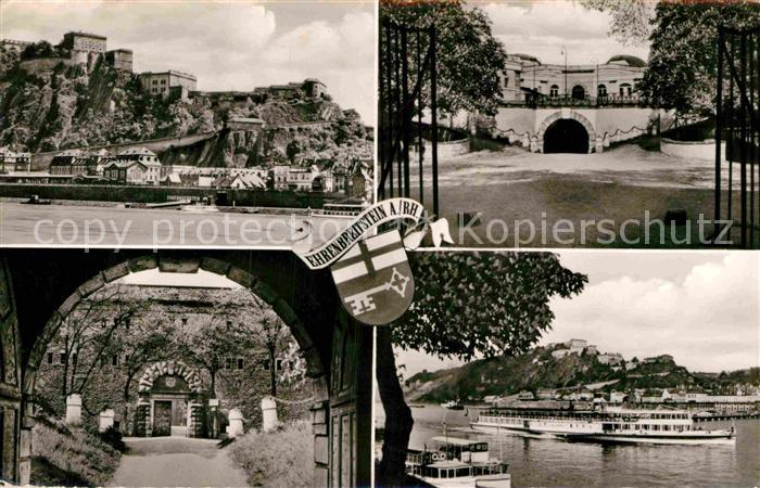 Ehrenbreitstein Festung Ehrenbreitstein Rheinpartie
