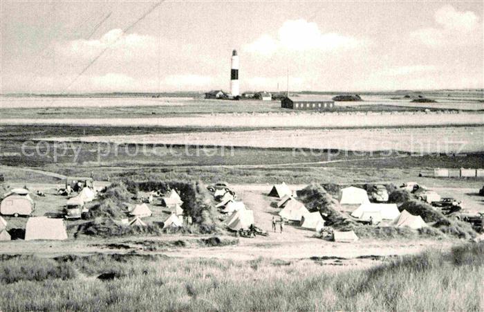 Wenningstedt Sylt Campingplatz und Leuchtturm