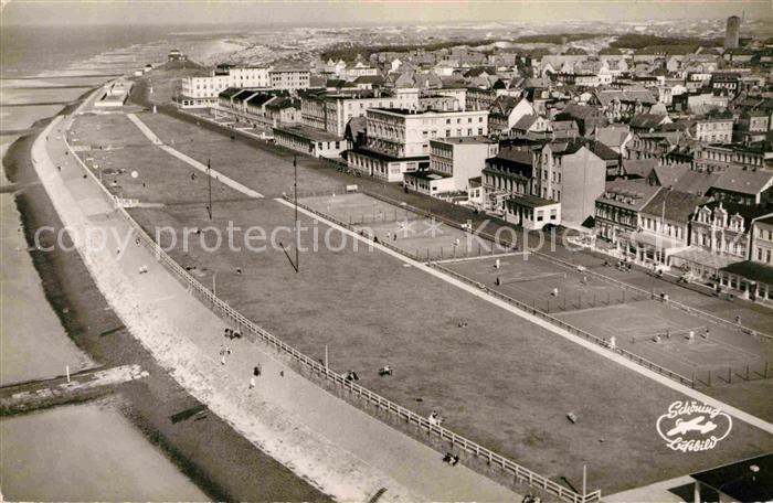 Norderney Nordseebad Fliegeraufnahme
